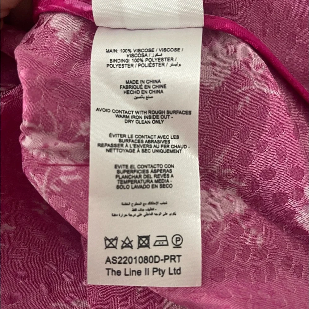 NWT Acler Evanston Satin Sheen Wrap Mini Dress Sz 2 Valentines Date Gift Party - Picture 16 of 16